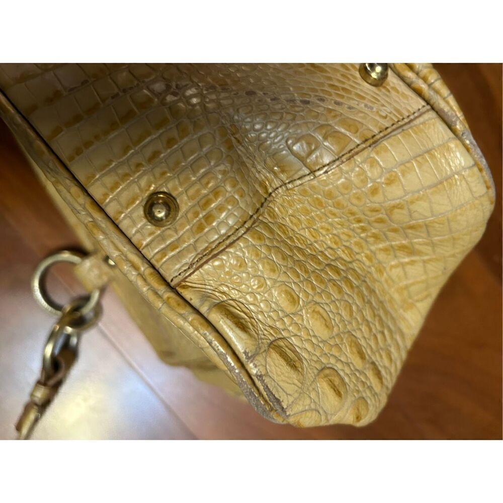 Brahmin women’s Collette Melbourne croc embossed‎ leather bag - Picture 15 of 16